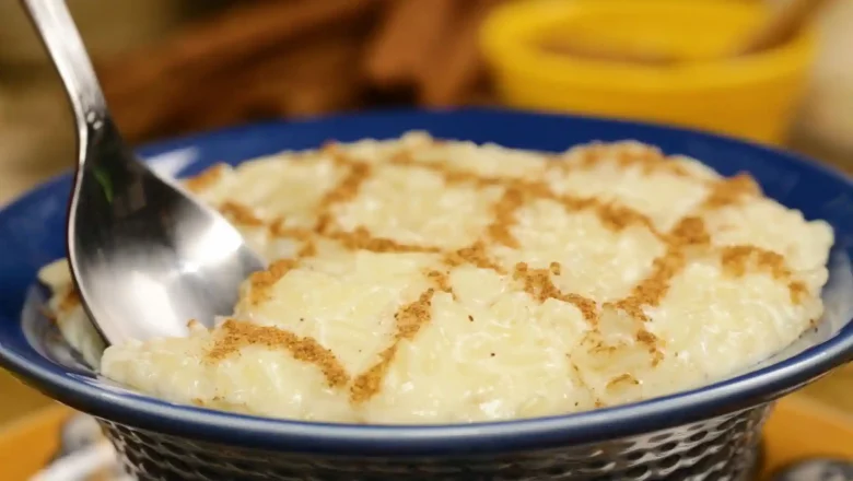 Arroz doce delicioso supercremoso