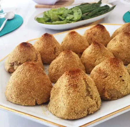 Coxinha fit (pré treino)