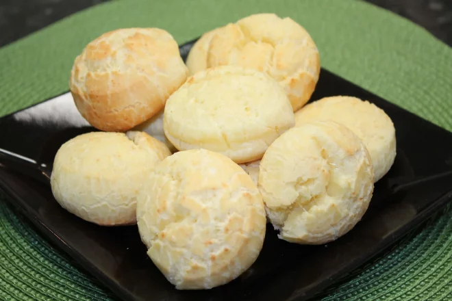 Pão de queijo light