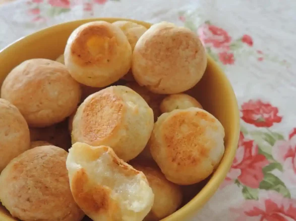 Pão de queijo vegano