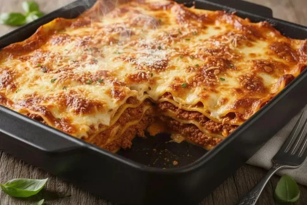 Lasanha à Bolonhesa - Lasanha à Bolonhesa Fácil e Cremosa