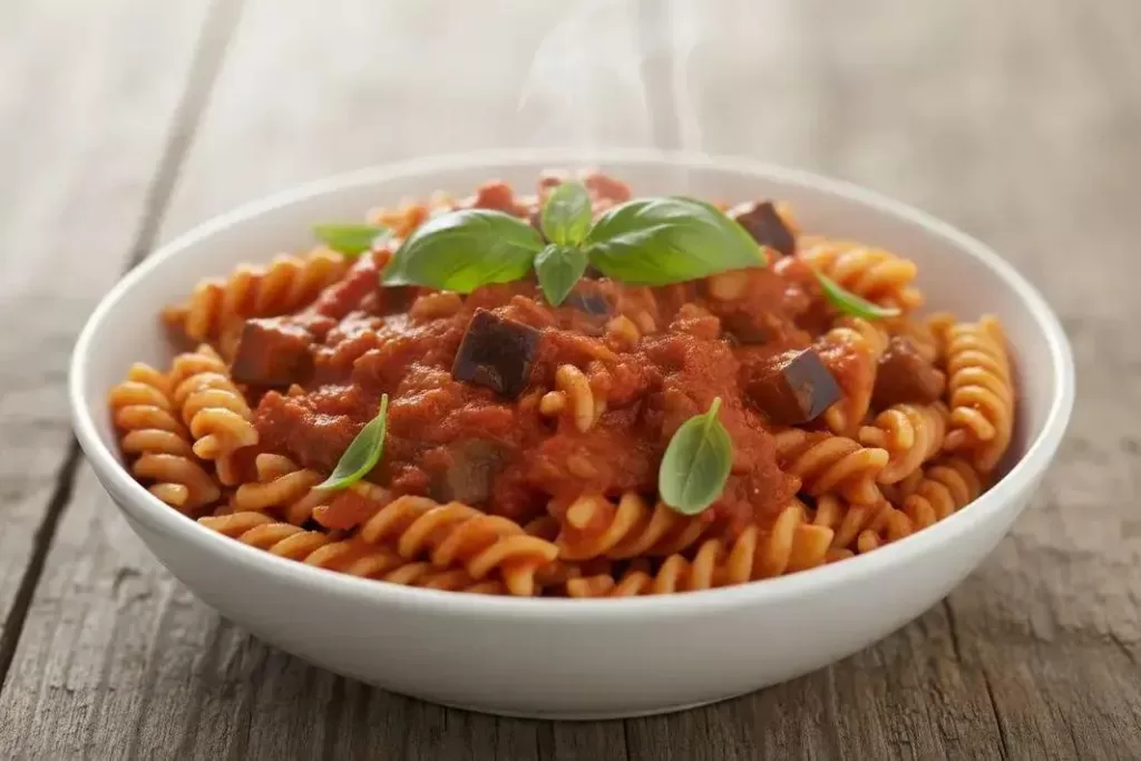 Macarrão ao Sugo Diferente - Macarrão ao Sugo Diferente Cremoso e Fácil