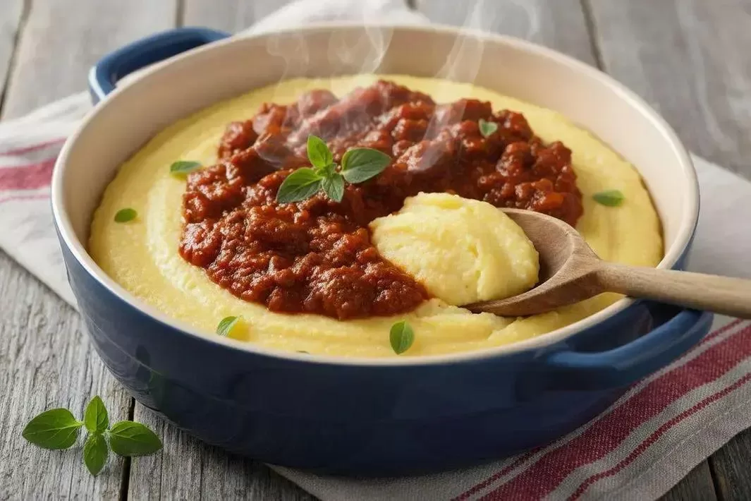 Imagem com dicas especiais para polenta cremosa