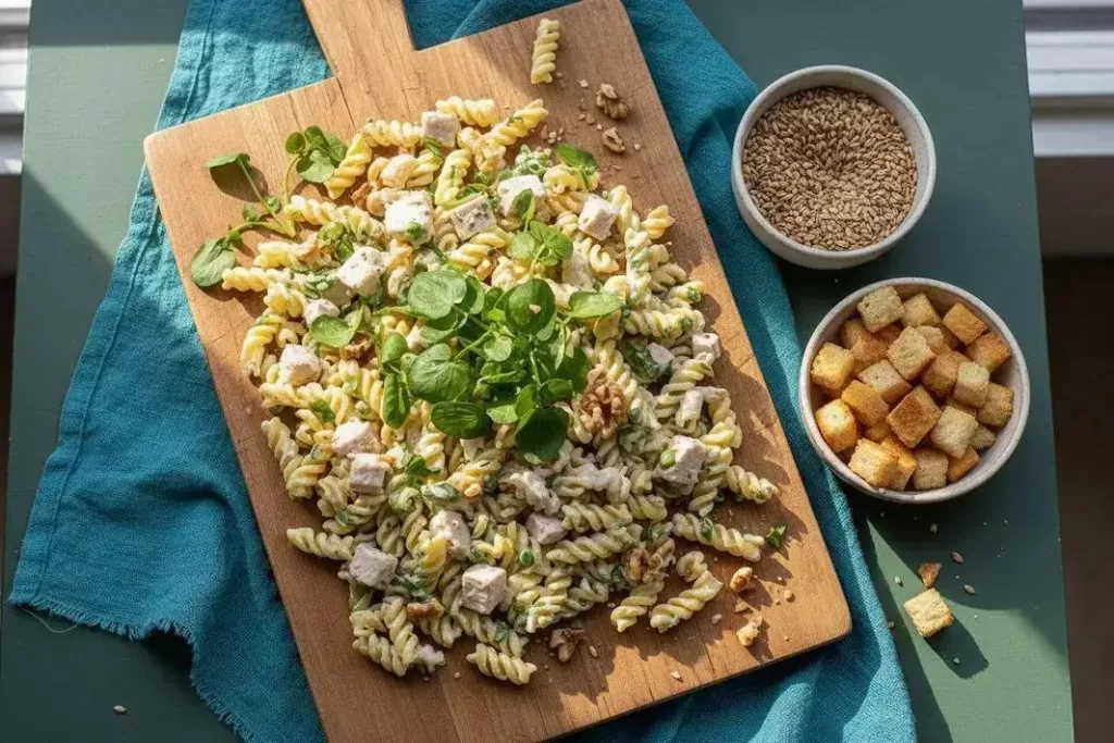 Salada Verde - Salada Verde Fácil com Molho de Iogurte Cremoso