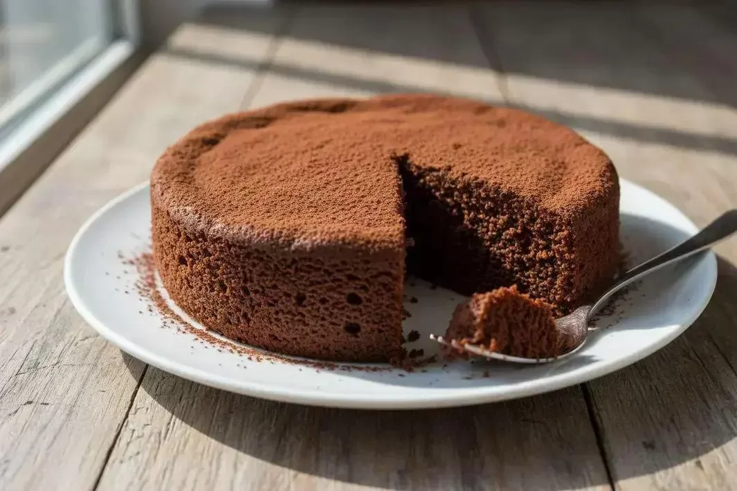 Bolo de Chocolate - Bolo de Chocolate Simples e Fofinho