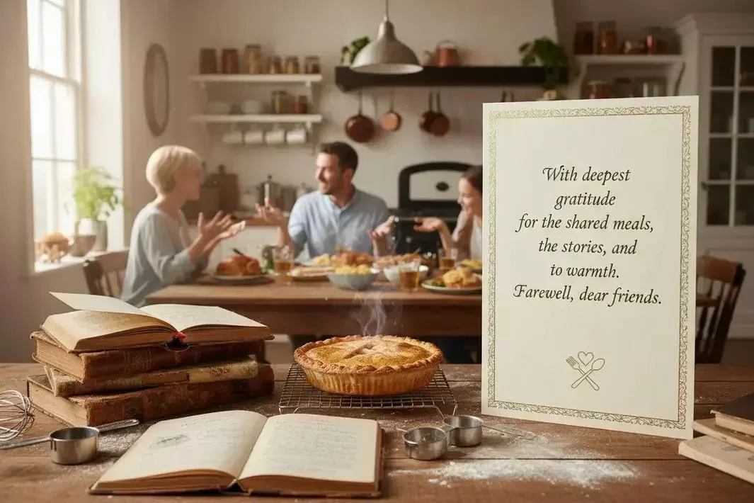 Despedida CyberCook - Despedida CyberCook: Gratidão Eterna aos Cozinheiros