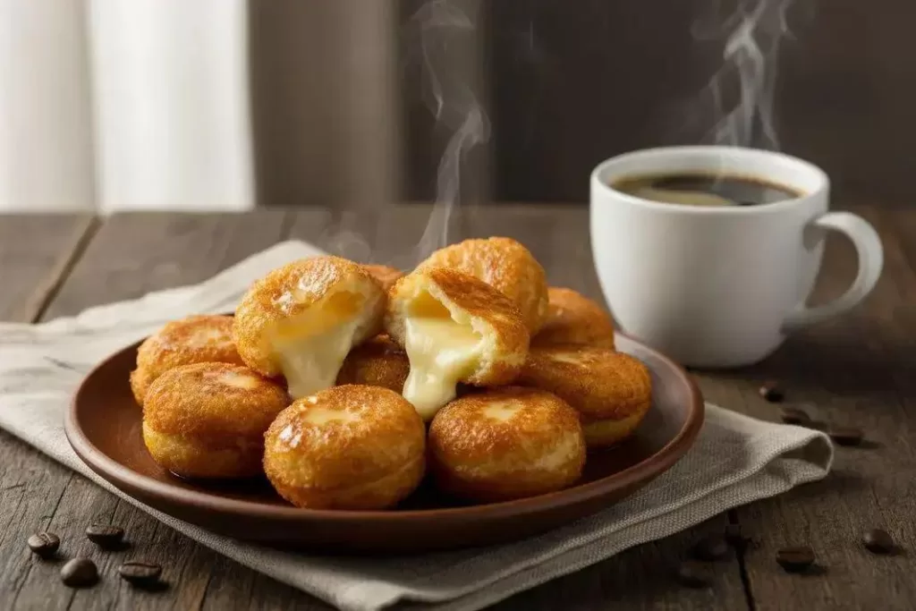 Mini Tapioca com Manteiga - Mini Tapioca com Manteiga Fácil e Crocante