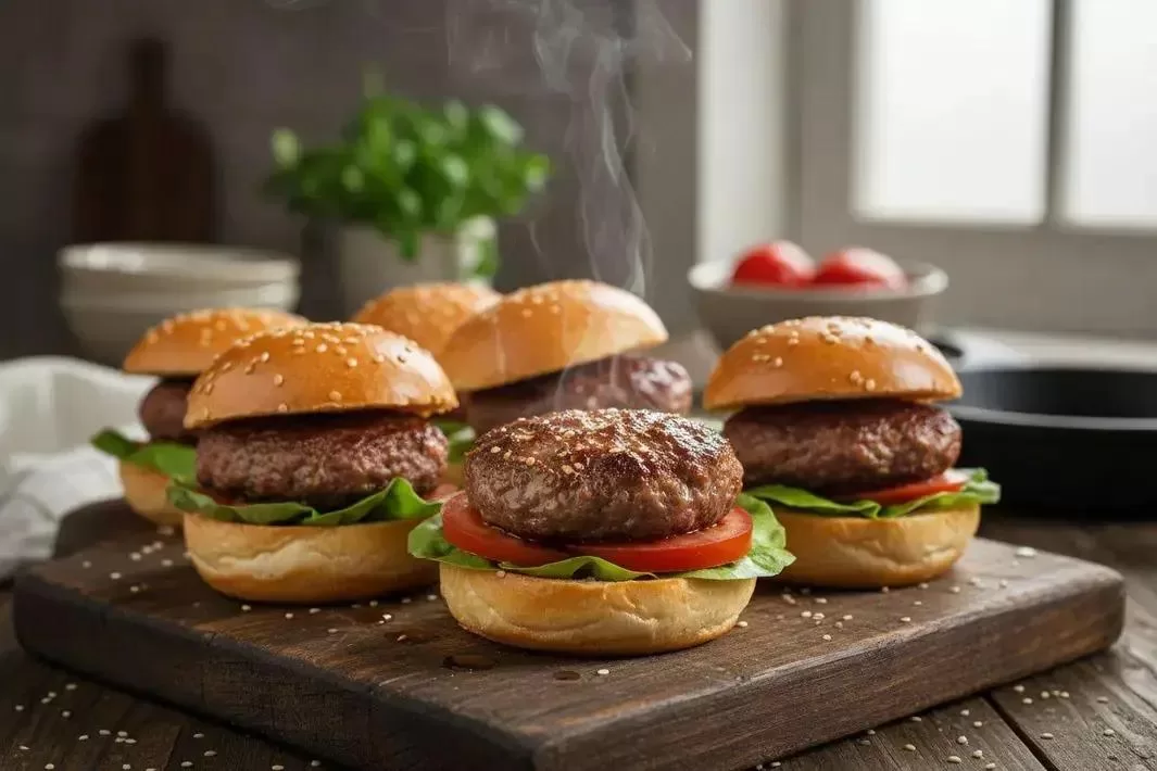 Hambúrguer Caseiro - Hambúrguer Caseiro Fácil e Crocante no Forno