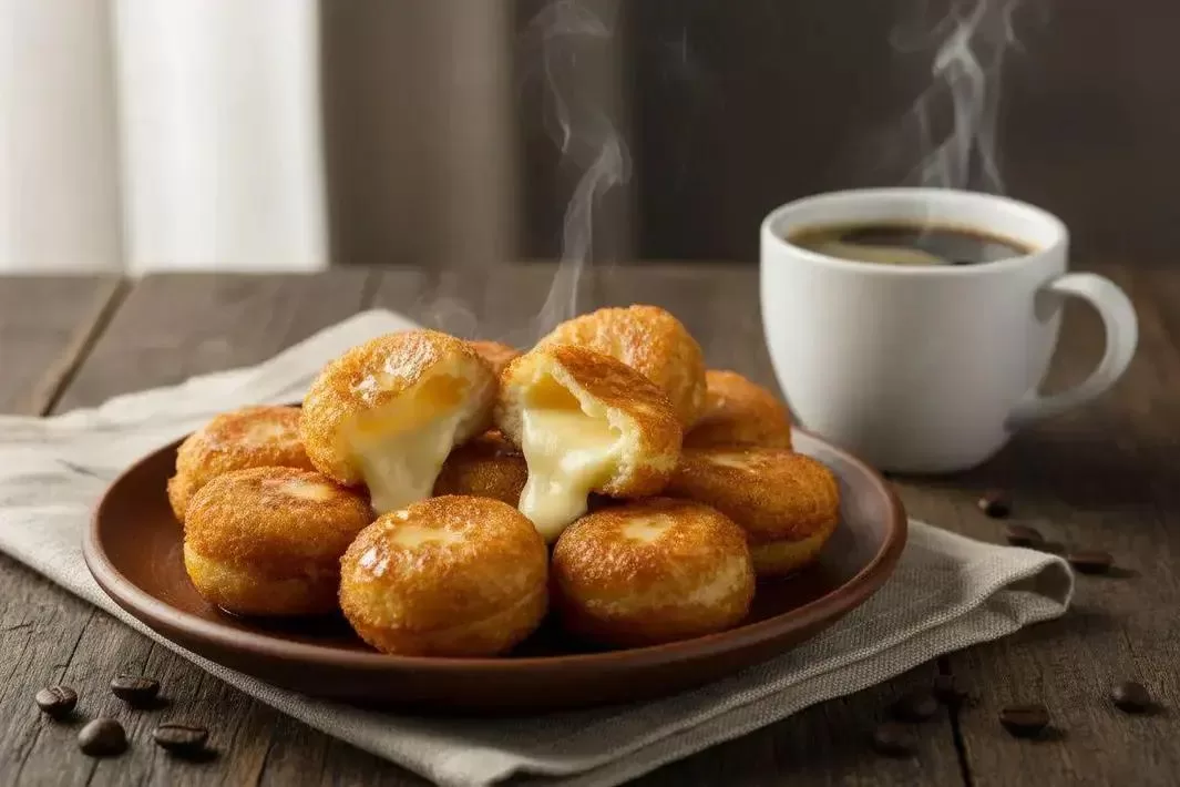 Mini Tapioca com Manteiga - Mini Tapioca com Manteiga Fácil e Crocante
